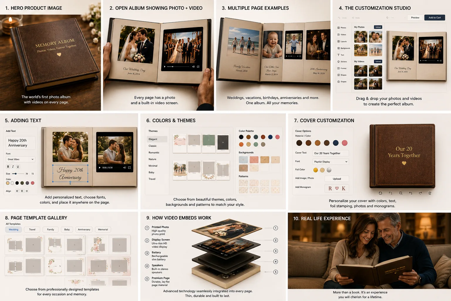 Album display screen